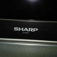 シャープ37型液晶テレビジャンク品　　の画像