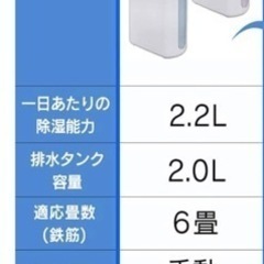 アイリスオーヤマ 除湿機 KIJD-H20-sの画像