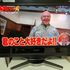 26型 SHARP デジタルハイビジョン液晶テレビの画像