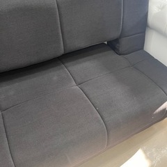 ⭐️ベットとしてもソファとしても使える2way⭐️ナフコ⭐️ソファベッドの画像