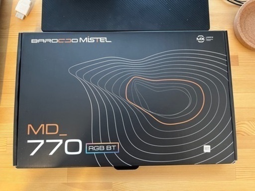 メカニカルキーボード Mistel BAROCCO MD770 US配列 静音赤軸