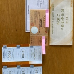 JR九州　株主優待券