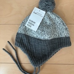 新品未使用☆ H&M エイチアンドエム ニット帽 ビーニー ベビ...