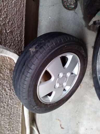 エブリィワゴン　165/65R13 純正アルミホイル