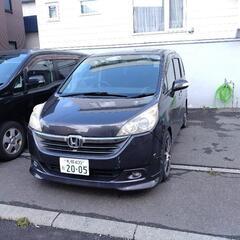 ステップワゴン　貨物登録　車検取り立て！4wd　