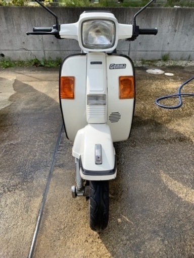 ★完売引渡済★スズキ ジェンマ125  和製ベスパ　昭和レトロバイク　低走行距離　ガレージ保管