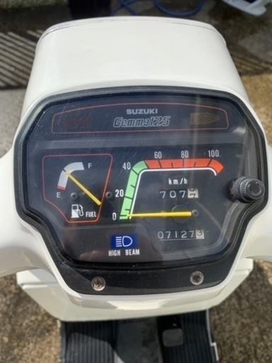 ☆完売引渡済☆スズキ ジェンマ125 和製ベスパ昭和レトロバイク低走行