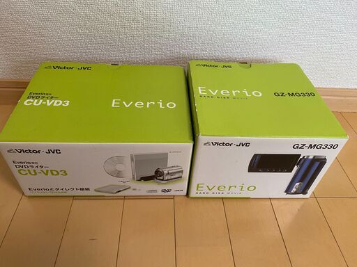★美品★ Victor Everio GZ-MG330 CU-VD3　セット品 (動作確認済）