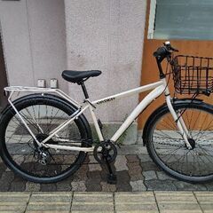 [DAINICHI] ORDEN(オルデン)27吋シティーサイクル 外装6段/LEDオート/マットベージュの画像