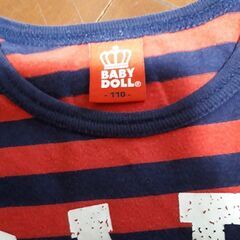 値下げ！BABY DOLL 2着セット200円　サイズ110の画像