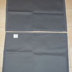 新品 ランチョマット (45cm×35cm) 2枚セット (グレー)の画像
