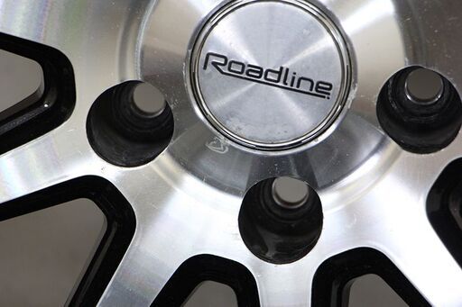 MANARAY ROADLINE 5H 114.3 17×7J  マナレイスポーツ ロードライン ホイール ブラポリ (A508wY)