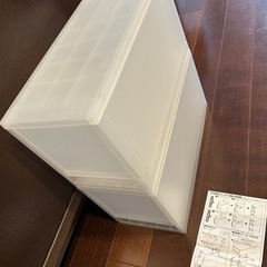 【予約済み】無印のポリプロピレンストッカーx2