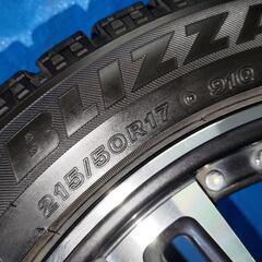 スタッドレスBS-VRX215/50R17４本スバルエクシーガの画像