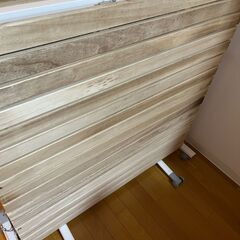 受け取り日曜日まで！あげます！早い者勝ち タンスのゲン 天然桐すのこベッド 折りたたみ キャスター付き コンパクトの画像