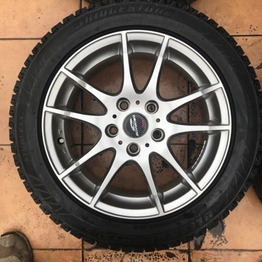 CR-Z ブリザックREVO2 195/55R16 バリ山