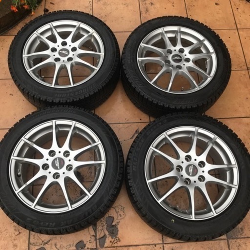 CR-Z ブリザックREVO2 195/55R16 バリ山