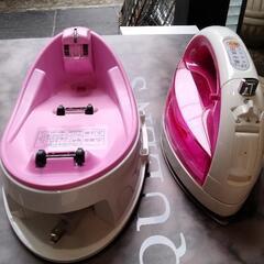 パナソニック　スチームアイロン　上蓋付きの画像