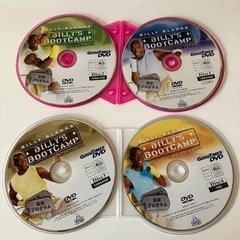 ビリーズブートキャンプ　4枚組　900→500