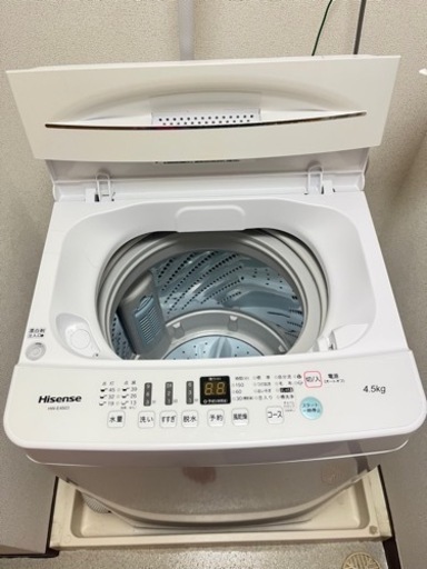 美品✨　洗濯機　2021年製造