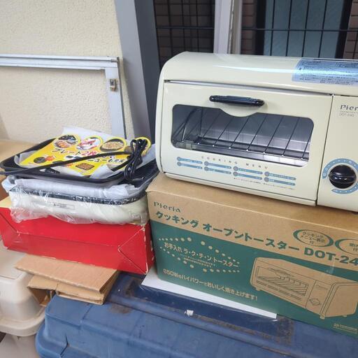 美野島　オーブントースター　＆　たこやきホットプレートセット　自宅保管品