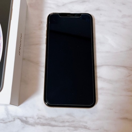 【最安】美品 iPhoneXS本体 256gb ゴールド SIMフリー イヤフォン付き