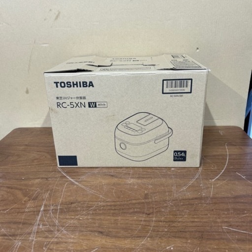 TOSHIBA 3合炊き 2022年製美品 RC-5XN