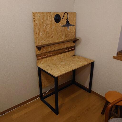 作業台　レザークラフト　ミシン台