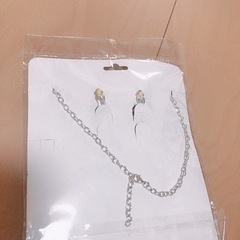 ネックレス　イヤリング　結婚式　ウェディングの画像