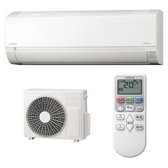 保証付　新品　エアコン　取り付け工事込みの画像