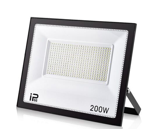 新品大量在庫　 200W IP66防水 LED 投光器 作業灯26000LM 2600W相当 フラッドライト 省エネ 高輝度 アース付きプラグ PSE適合 1.8Mコード ワークライト 駐車場灯 看板灯 工場 倉庫照明