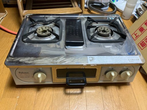 ★新年初売り！　その46★希少品！★ パロマ　ガステーブル　PKS-407 IC-320S-1 都市ガス　90年11月製　現状渡し