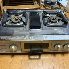★新年初売り！　その46★希少品！★ パロマ　ガステーブル　PKS-407 IC-320S-1 都市ガス　90年11月製　現状渡しの画像