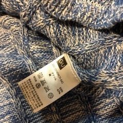 GU ジーユー　長袖　ニット　M セーター　リブニットの画像