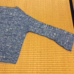 GU ジーユー　長袖　ニット　M セーター　リブニットの画像