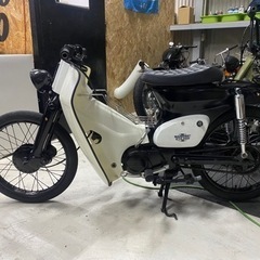 早い者勝ち‼️カブ50 男前カスタム　新品部品多数の画像