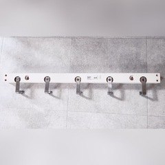 IKEA TJUSIG シューシグ 壁用ハンガー ホワイトの画像