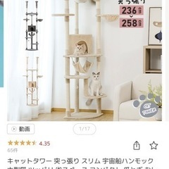 キャットタワー🐈‍⬛受け渡しの方決まりました。の画像