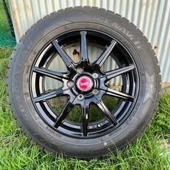 値下げ！バリ山205/60/16 スタッドレスタイヤアルミセット4本