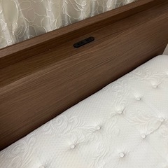 ニトリ　ダブルベット　N-SLEEP luxuryの画像