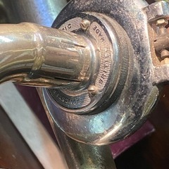 蓄音機　本体　VESPER　BRITISH MADE　イギリス製　レコード付き　アンティークの画像