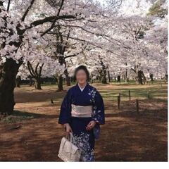 訪問着でお出かけ