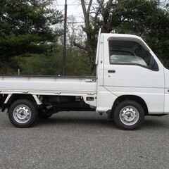 低走行 車検付き サンバートラック 5MT 4WD 平成19年式 走行84150kmの画像