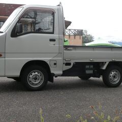 低走行 車検付き サンバートラック 5MT 4WD 平成19年式 走行84150kmの画像