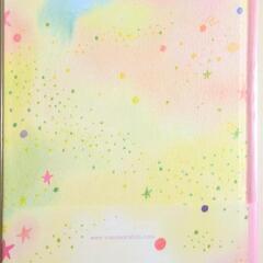 日記帳（本風）ﾕﾆｺｰﾝ、月の画像