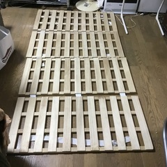 函館発　すのこベッド　四つ折り