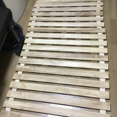 函館発　すのこベッド　敷物の画像