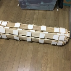 函館発　すのこベッド　敷物の画像
