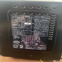 【SHARP】 電子レンジ 動作確認済みの画像