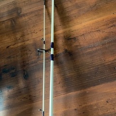 ほぼ未使用　270cm ロッド　ホワイト 投げ釣り　シーバス用のロッドの画像